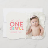 EENVOUDIG ONEDERFUL WONDERFUL KAART (Voorkant)