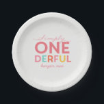 EENVOUDIG ONEDERFUL WONDERFUL PAPIEREN BORDJE<br><div class="desc">EENVOUDIG ONEDERFUL. MERK UW KLEINE OP SPECIALE DAG MET STIJL IN DIT EERSTE BIEDDAAGONTWERP. DEEL VAN EEN COLLECTIE.</div>