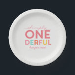 EENVOUDIG ONEDERFUL WONDERFUL PAPIEREN BORDJE<br><div class="desc">EENVOUDIG ONEDERFUL. MERK UW KLEINE OP SPECIALE DAG MET STIJL IN DIT EERSTE BIEDDAAGONTWERP. DEEL VAN EEN COLLECTIE.</div>