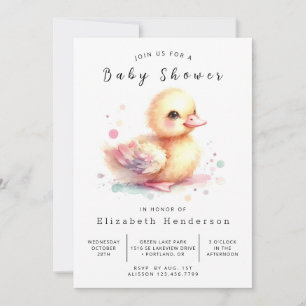 Eenvoudig online Baby shower Kaart