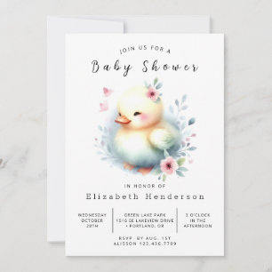 Eenvoudig online Baby shower Kaart