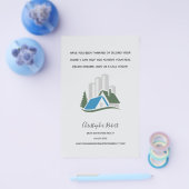 Eenvoudig onroerend goed flyer (Enkel)