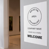 Eenvoudig Onthaal om het even welke Kleur van het  Poster