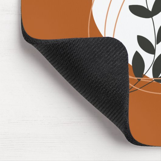 Eenvoudig ontwerp, Abstract en Natuur, helder, gro Muismat (Hoek)