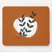 Eenvoudig ontwerp, Abstract en Natuur, helder, gro Muismat (Voorkant)