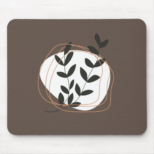 Eenvoudig ontwerp, Abstract en Natuur Muismat (Voorkant)