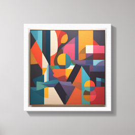 Eenvoudig ontwerp canvas prints