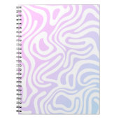 Eenvoudig ontwerp & elegant abstract Spiral Notiti Notitieboek (Voorkant)