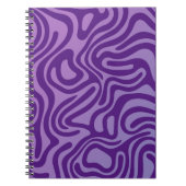 Eenvoudig ontwerp & elegant abstract Spiral Notiti Notitieboek (Voorkant)