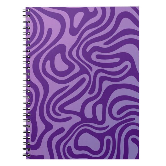 Eenvoudig ontwerp & elegant abstract Spiral Notiti Notitieboek (Voorkant)