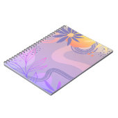 Eenvoudig ontwerp & elegant abstract Spiral Notiti Notitieboek (Linkerzijde)