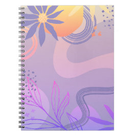 Eenvoudig ontwerp & elegant abstract Spiral Notiti Notitieboek
