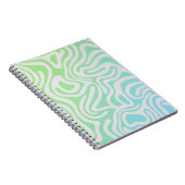 Eenvoudig ontwerp & elegant abstract Spiral Notiti Notitieboek (Rechterzijde)