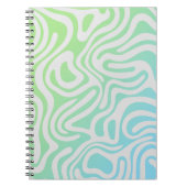 Eenvoudig ontwerp & elegant abstract Spiral Notiti Notitieboek (Voorkant)