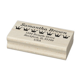 Eenvoudig ontwerp en grens bij uitstek + uw idee rubberstempel