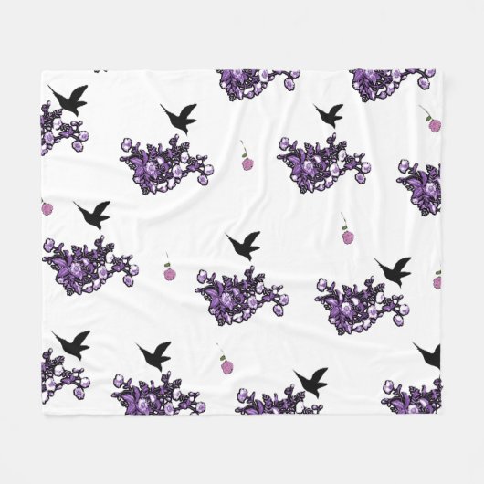 Eenvoudig ontwerp fleece deken (Voorkant (Horizontaal))