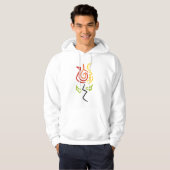 Eenvoudig ontwerp Hoodie (Voorkant volledig)