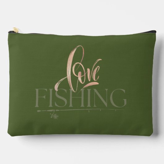 Eenvoudig ontwerp | Hou van vissen Etui (Voorkant)
