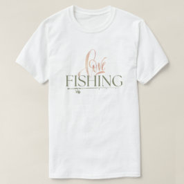 Eenvoudig ontwerp | Hou van vissen T-shirt