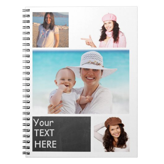 Eenvoudig ontwerp op maat notitieboek (Voorkant)