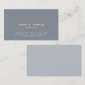 Eenvoudig ontwerp Professioneel Modern Minimalisti Visitekaartje (Voorkant / Achterkant)