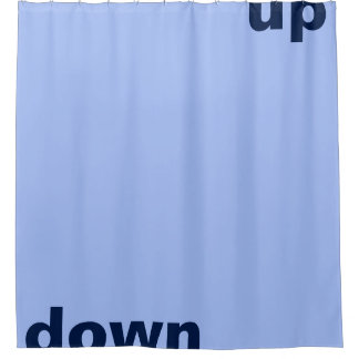Eenvoudig ontwerp: "rechthoeklicht blauw naar bene douchegordijn