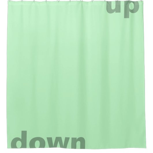 Eenvoudig ontwerp "rechthoeklicht omhoog naar bene douchegordijn (Voorkant)