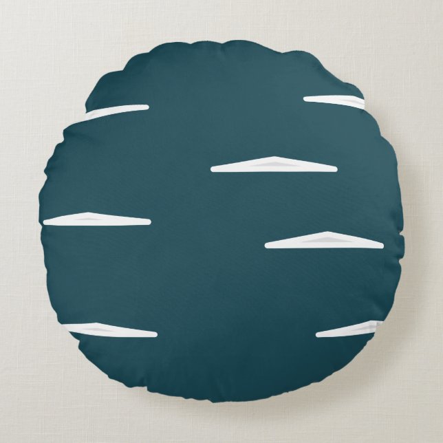 Eenvoudig ontwerp rond kussen (Voorkant)