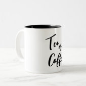 Eenvoudig Ontwerp  Tweekleurige Koffiemok (Voorkant links)