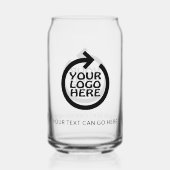 Eenvoudig ontwerp unieke zakelijke gepersonaliseer blikvorm glas (Achterkant)