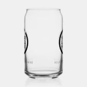 Eenvoudig ontwerp unieke zakelijke gepersonaliseer blikvorm glas (Links)