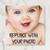 Eenvoudig ontwerp uw eigen unieke, persoonlijke bedankjes labels (Voorkant)