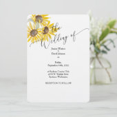 Eenvoudig ontwerp voor een uitnodiging voor een zo (Staand voorkant)