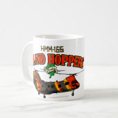 Eenvoudig ontwerp voor eilandbewoners koffiemok (Voorkant links)