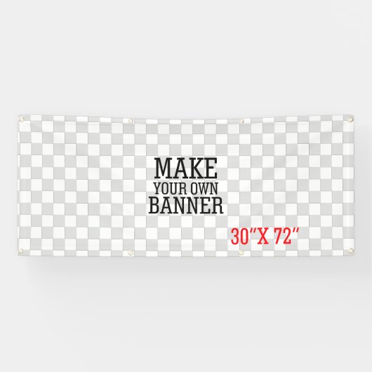 Eenvoudig ontwerpen en uw eigen beeldscherm één st spandoek (Horizontaal)