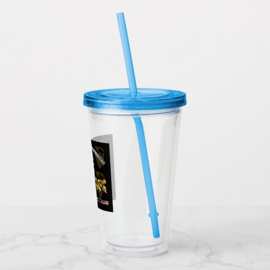 Eenvoudig ontworpen 1e Cavalry Division Gift Acryl Drinkbeker (Links)