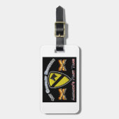Eenvoudig ontworpen 1e Cavalry Division Gift Bagagelabel (Voorkant verticaal)