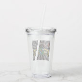 Eenvoudig ontworpen 75e Ranger Regiment Gift Acryl Drinkbeker (Achterkant)