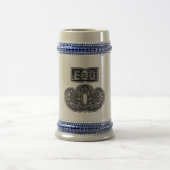 Eenvoudig ontworpen herdenkingsEOD Bierpul (Center)