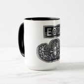 Eenvoudig ontworpen herdenkingsEOD Mok (Voorkant links)