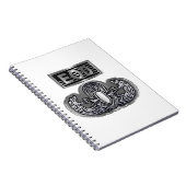 Eenvoudig ontworpen herdenkingsEOD Notitieboek (Rechterzijde)