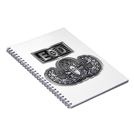 Eenvoudig ontworpen herdenkingsEOD Notitieboek (Rechterzijde)