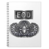 Eenvoudig ontworpen herdenkingsEOD Notitieboek (Voorkant)