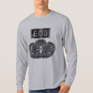 Eenvoudig ontworpen herdenkingsEOD T-shirt