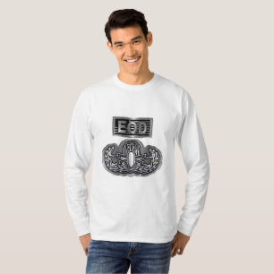 Eenvoudig ontworpen herdenkingsEOD T-shirt