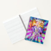 Eenvoudig ontworpen Surreal-kunstwerk met Wolf Notitieboek (Binnen)