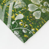 Eenvoudig ontworpen Surreal Peace and Love Art Fleece Deken (Hoek)