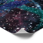 Eenvoudig ontworpen Surreal Wolf Art Poster (Hoek)