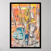 Eenvoudig oog-Poster Poster (Voorkant)