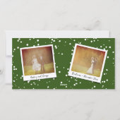 Eenvoudig ooit na Eenvoudig Manuscript 3 de Berich Feestdagenkaart (Achterkant)